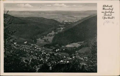 Ansichtskarte .Thüringen Partie im Ilmtal (Thür. Wald) 1950