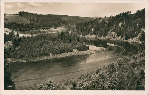Bad Lobenstein Saaletalsperre zwischen Harra u. Lemnitzhammer 1951