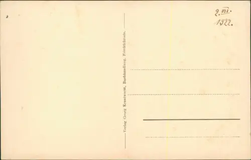 .Thüringen Thüringer-Wald (Allgemein) Wasserfall im Kühlen Thal 1922