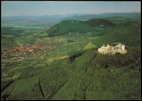 Ansichtskarte Neuffen Burg Hohenneuffen Luftbild 1978