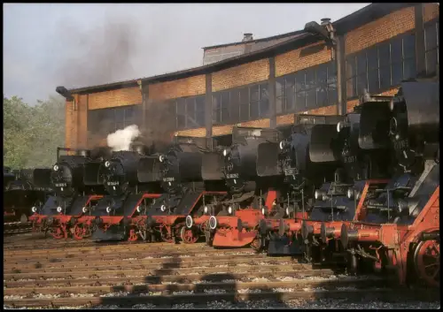 Dampflokomotiven DB Museum Dresden Bahnbetriebswerk Dresden-Altstadt 2002