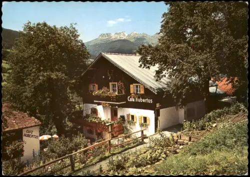 Ansichtskarte Bad Gastein Jausenstation Hubertus 1973