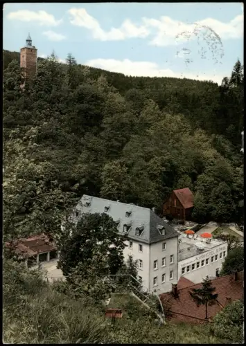 Ansichtskarte Bad Berneck im Fichtelgebirge Kurhotel zur Mühle 1970