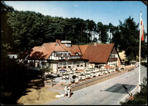 Ansichtskarte Hitzacker (Elbe) Hotel Restaurant WALDFRIEDEN 1974