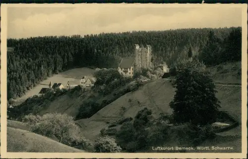 .Baden-Württemberg Luftkurort Berneck, Württ. Schwarzwald 1940