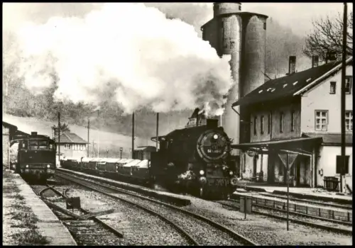 Lauter-Bernsbach Dampflokomotiven im Einsatz Baureihe 58, Lauter, 1976 1983
