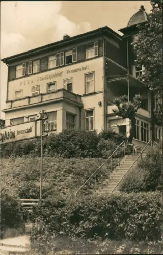 Ansichtskarte Manebach-Ilmenau FDGB-Erholungsheim Freundschaft 1966