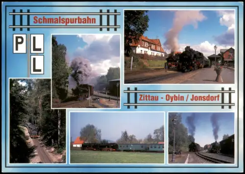 Ansichtskarte Olbersdorf Schmalspurbahn Zittau - Oybin / Jonsdorf 2000