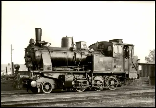 Ansichtskarte  Dampflokomotive Baureihe 91 1929 1970