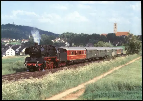 Ansichtskarte  DR Einheitsgüterzuglokomotive 50622 1987