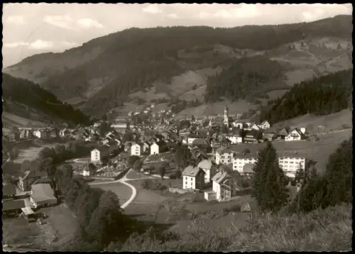 Ansichtskarte Todtnau Stadtpartie 1973