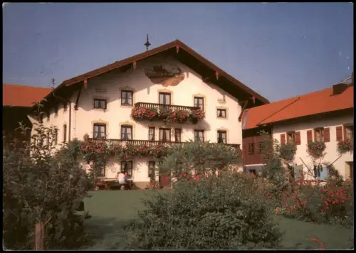 Ansichtskarte Traunstein Kammer - Brunnenhof 1985
