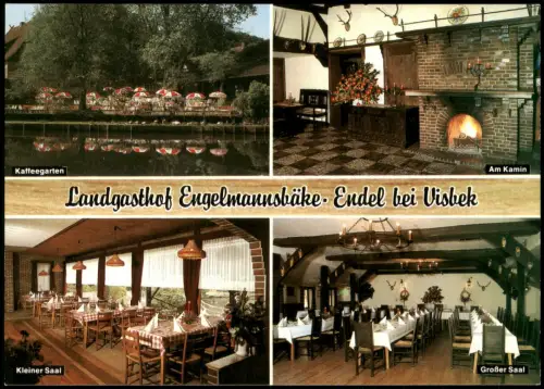 Endel LK Vechta Visbek Landgasthof und Ausflugslokal ENGELMANNSBAKE 4 Bild 1989