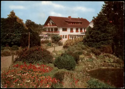 Ansichtskarte Varenholz (Kr. Lippe) Hotel Blumenparadies 1974