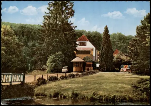 Ansichtskarte Varenholz (Kr. Lippe) Elfenborn Restaurant 1963