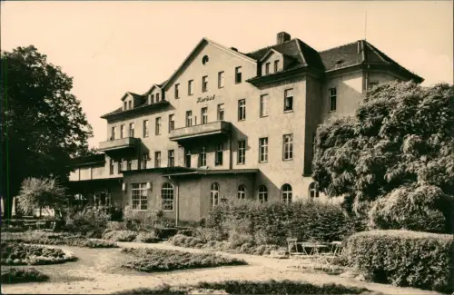 Bad Lausick Lausigk Kurbad Gebäude-Ansicht zur DDR-Zeit 1963/1960