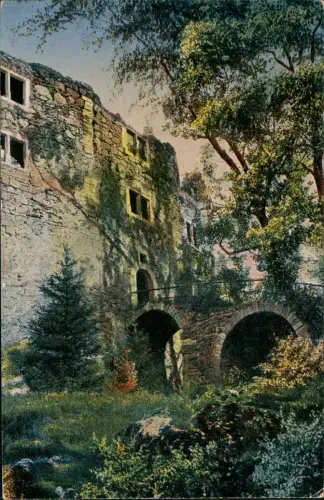 Ansichtskarte Bad Liebenstein Burgruine Liebenstein 1910