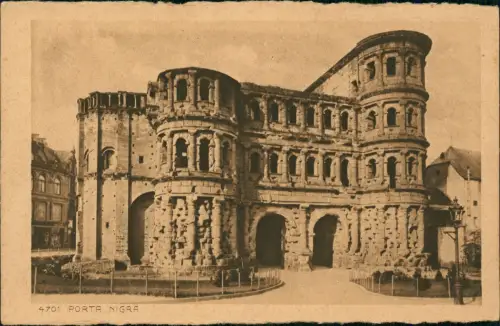 Ansichtskarte Trier Porta Nigra, Römisches Stadttor 1926