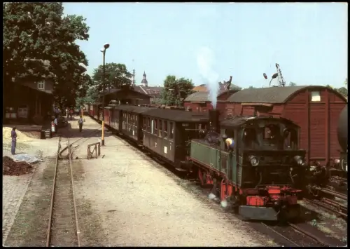 Ansichtskarte .Sachsen Traditionsbahn Radebeul Ost - Radeburg 1985