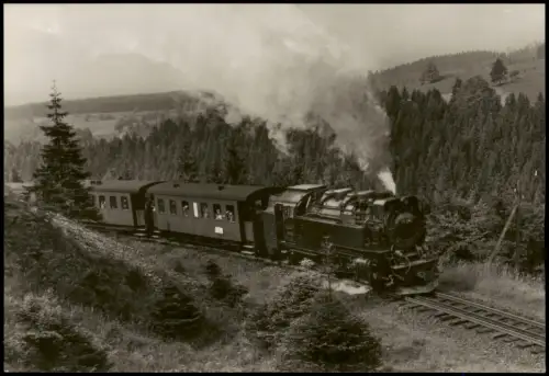 Harzquerbahn- Dampflokomotive 1983