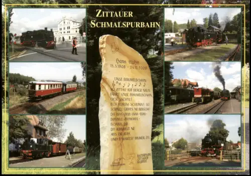 Ansichtskarte Oybin Zittauer Schmalspurbahn 2010