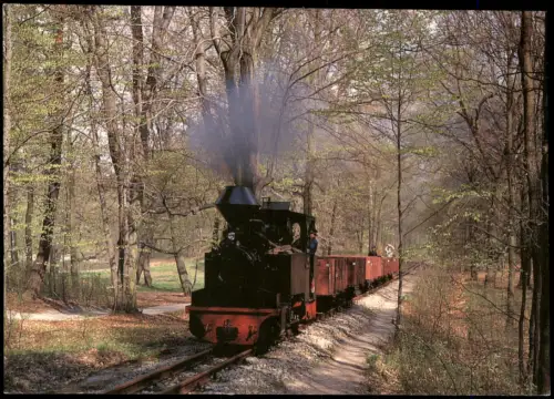 Krauschwitz Krušwica Schmalspurdampflokomotive 99 3316 mit Güterzug 2000
