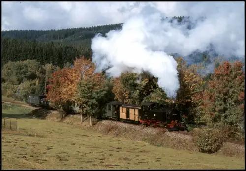 .Sachsen Schmalspurbahn Wilkau-Haßlau-Carlsfeld mit Lok 99 715 2008