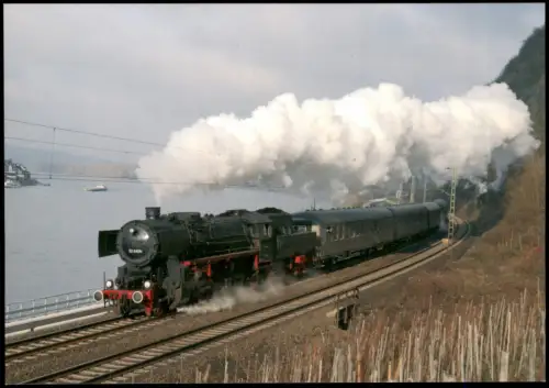 Ansichtskarte Braubach Dampf-Güterzuglokomotive 52 6106 2008