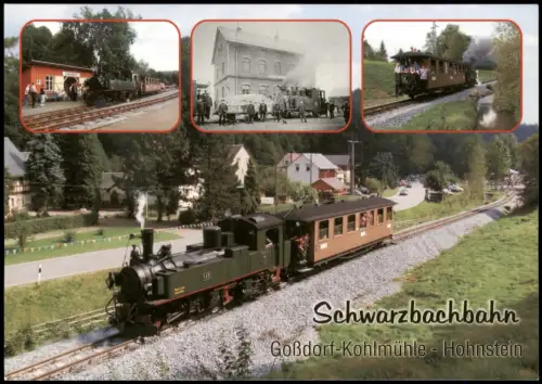Lohsdorf-Hohnstein (Sächs. Schweiz) Bahnhof Dampflok Eisenbahn MB 2011