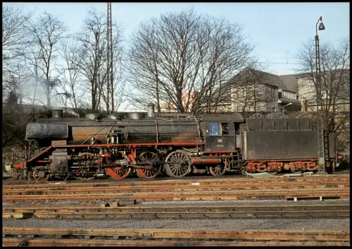 Ansichtskarte Deutz-Köln Düx Dampf-Personenzuglokomotive 39 014 1961
