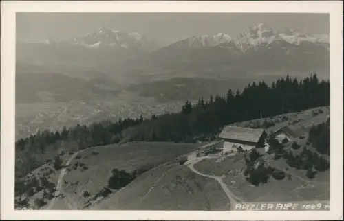 Ansichtskarte Arzl im Pitztal Arzler Alpe - Fotokarte 1930