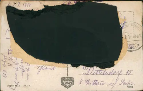 Postcard Lemberg Lwiw (Львів/Lwów) Bernardiner Platz 1917