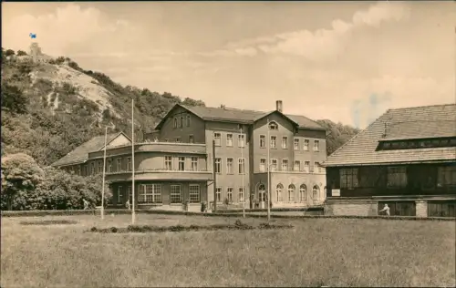 Ansichtskarte Bad Sulza Partie am Wismut-Sanatorium DDR AK 1967
