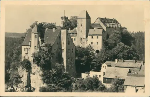 Ansichtskarte Hohnstein (Sächs. Schweiz) Burg Ansicht zur DDR-Zeit 1970
