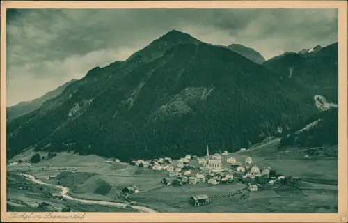 Ansichtskarte Ischgl Panorama Panznautal 1932