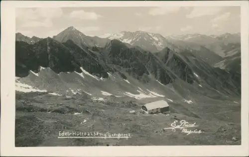 Ansichtskarte Reichenau an der Rax Edel-Hütte Alpen Raxgebirge Fotokarte 1930