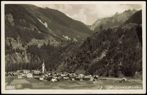 Ansichtskarte Längenfeld Stadtpartie Fotokarte 1939