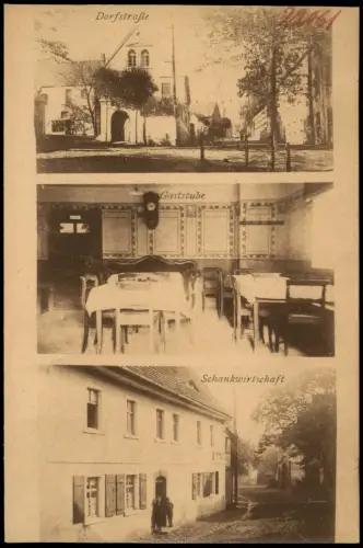 Pirkau-Ctiboř Březí u Tachova 3 Bild Gastwirtschaft zue Grünen Linde Pirka 1913