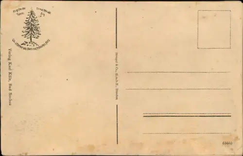 Ansichtskarte Bad Sachsa Straßenblick 1935