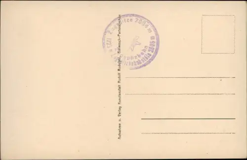 Ansichtskarte Ehrwald Tiroler Zugspitzbahn Seilbahn Talstation 1931