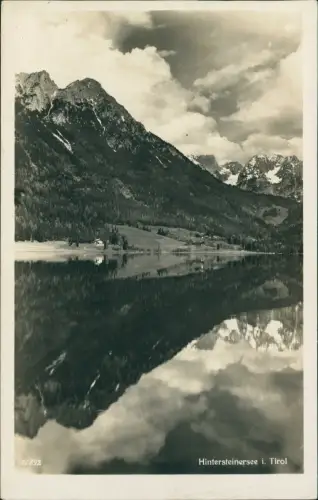 Ansichtskarte .Tirol Österreich Hintersteinersee in Tirol 1936