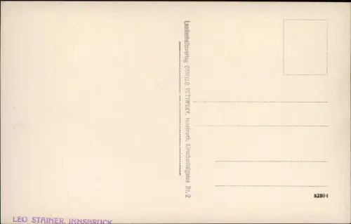 Ansichtskarte Innsbruck Umland-Ansicht Alpengasthaus Rauschbrunnen 1930