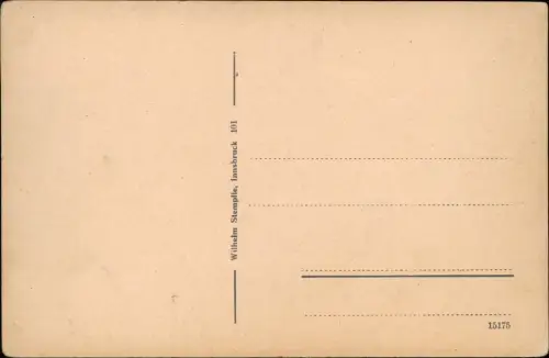 Ansichtskarte Innsbruck Bergbahn Hungerburgbahn Brücke 1910