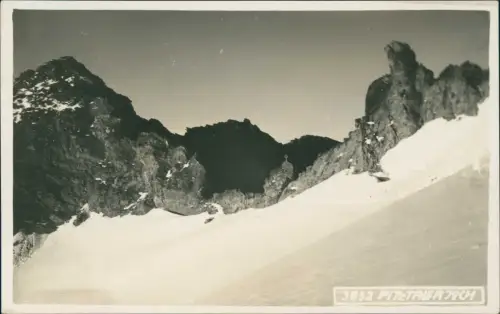 Ansichtskarte Innsbruck Umland-Ansicht Alpen Berge mit PITZTALERJOCH 1930