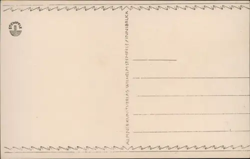 Ansichtskarte Innsbruck Umland-Ansicht Alpen Berge mit PITZTALERJOCH 1930