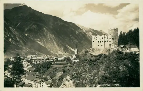 Ansichtskarte Landeck (Tirol) Panorama-Ansicht 1930