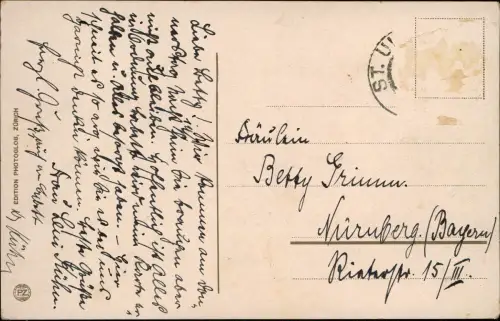 .Tirol Tirol Dolomitenstrasse Alpen Berge Sellagruppe (Boéspitze 3152 m) 1910