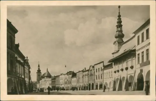 Ansichtskarte Heidenheim an der Brenz Straßen Ansicht 1930