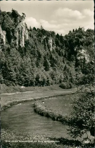 Ansichtskarte Gößweinstein Blick übers Wiessentthal 1961
