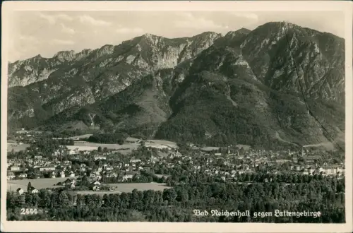 Ansichtskarte Bad Reichenhall Stadtblick 1953